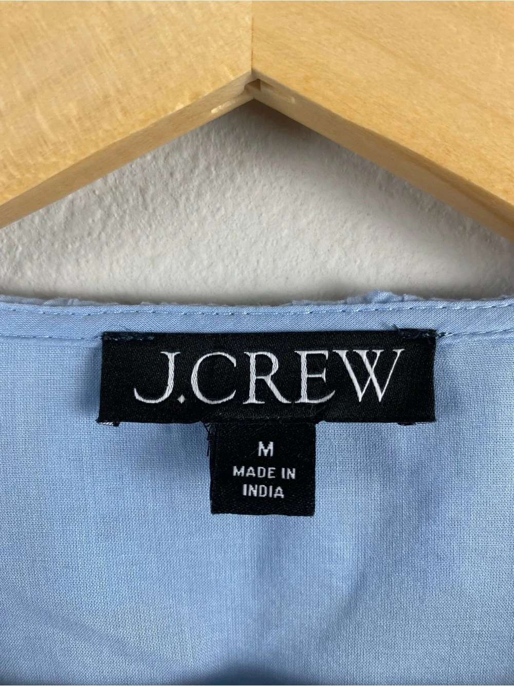 J. Crew Eyelet Trim Long Sleeve Button Up Shirt | Frozen Lake